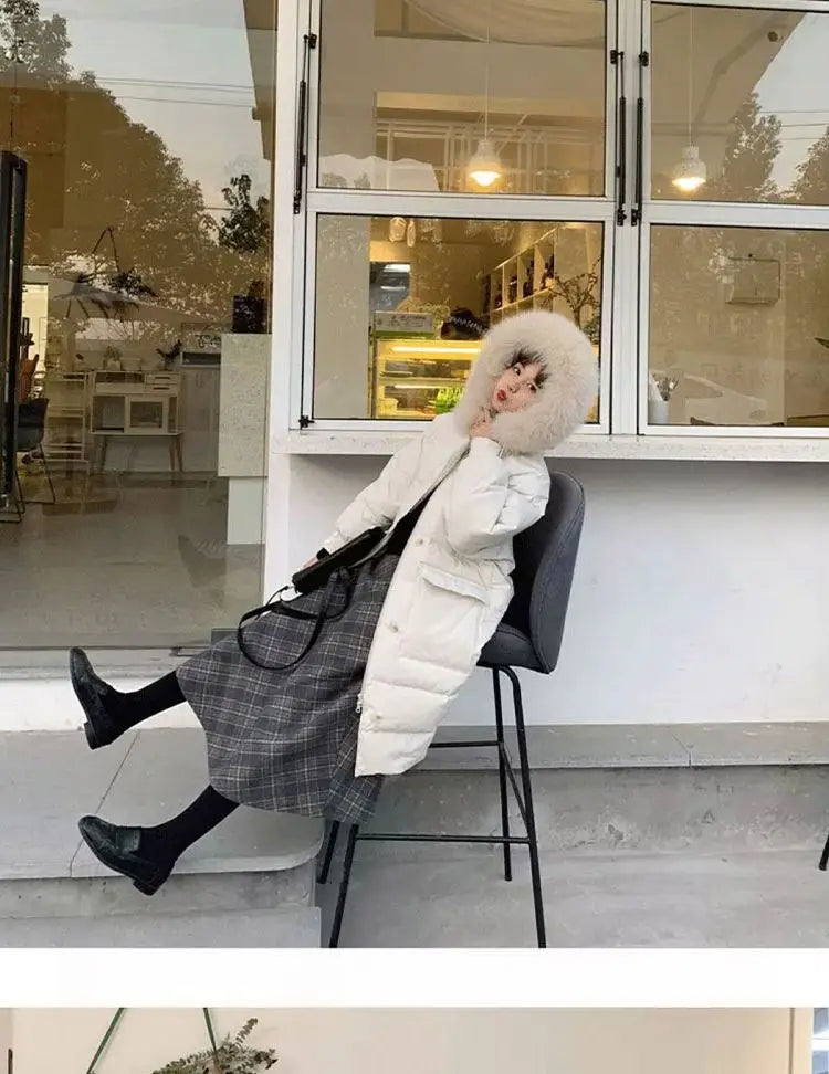 Retro Plaid  Skirt Women's Autumn Winter New A-Line Umbrella Skirt Wrap around Mid-Length Small Size f-length Skirt