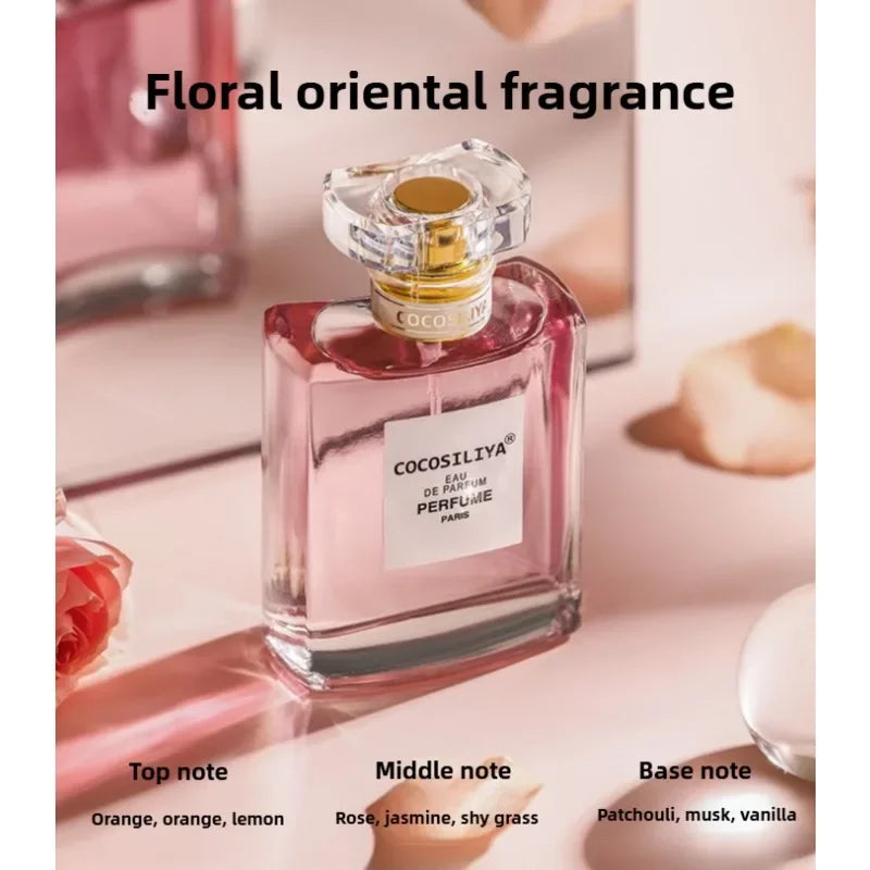 3PCS Women’s Perfume Gift Set – 50ml×3 Long-Lasting Eau De Parfum | Elegant Floral, Woody & Oriental Scents for Alluring Freshness