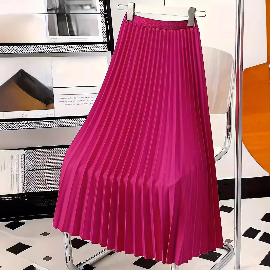 Women’s Fashion Elegant Pleated Skirt | Vintage Gothic Party Skirt | Harajuku Streetwear Saias