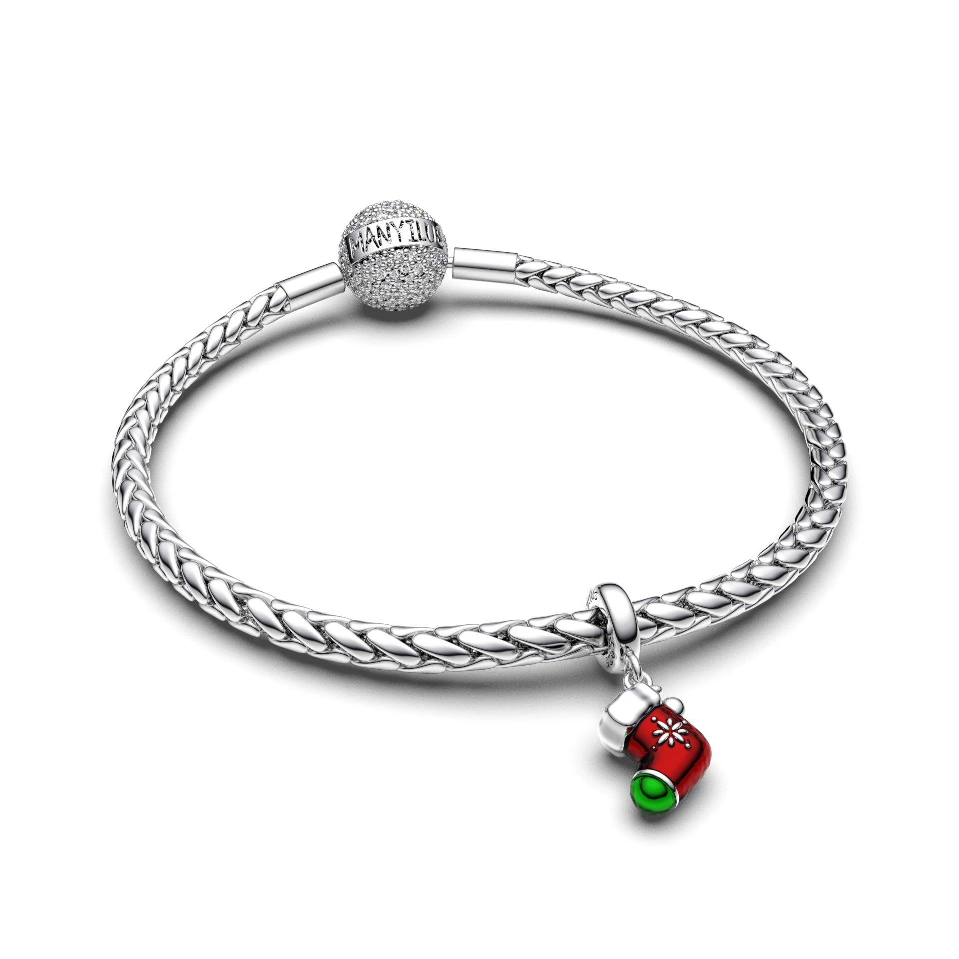 925 Sterling Silver Bracelet Charms & Pendants | Fashion Jewelry for Women DIY Beads Making