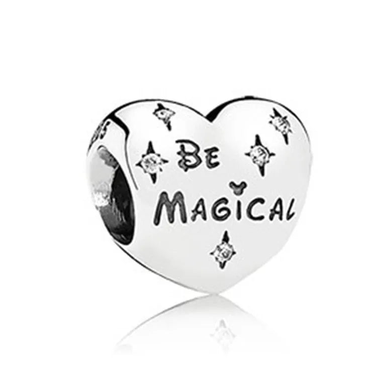 925 Sterling Silver Airplane, Leaf & Angel Charms | Painted Bead Pendants Fit Original European Bracelet DIY Jewelry