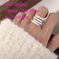 Sam Panda 925 Sterling Silver Adjustable Chain Ring | Vintage Open Finger Ring for Women & Men | Fine Jewelry Gift