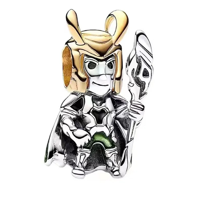 925 Silver 🕷️ Spider-Man Snake Bone Bracelet | Pandora Fit Jewelry Gift