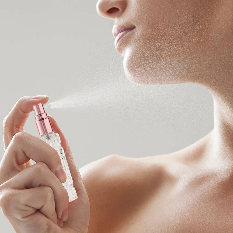 2Pcs 10ml Mini Perfume Spray Bottles – Portable Travel Liquid Perfume Atomizer with Funnel | Refillable Empty Container2Pcs 10ml Mini Perfume Spray Bottles – Portable Travel Liquid Perfume Atomizer with Funnel | Refillable Empty Container