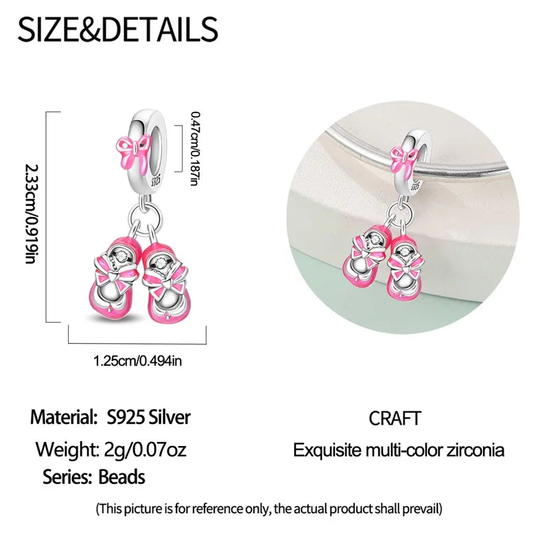 New Original 925 Sterling Silver Animal Charms | Cute Capybara, Elephant & Cat Beads for Bracelets DIY Jewelry