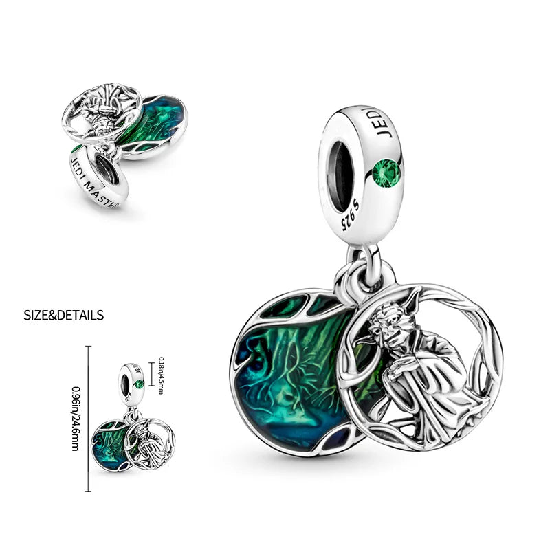 HOT TOYS Harry Potter 925 Sterling Silver Charm Beads | Cartoon Pendant Fit Original Pandora Bracelet Jewelry Gift