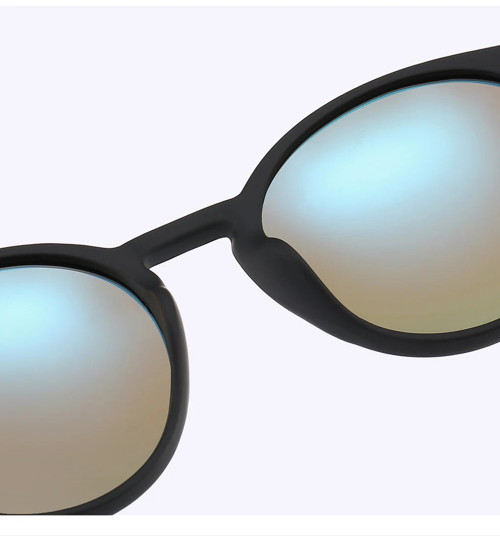 Fashion Round Polarized Sunglasses – Women Men Classic Vintage Driving & Travel Sun Glasses UV400 Designer Eyewear