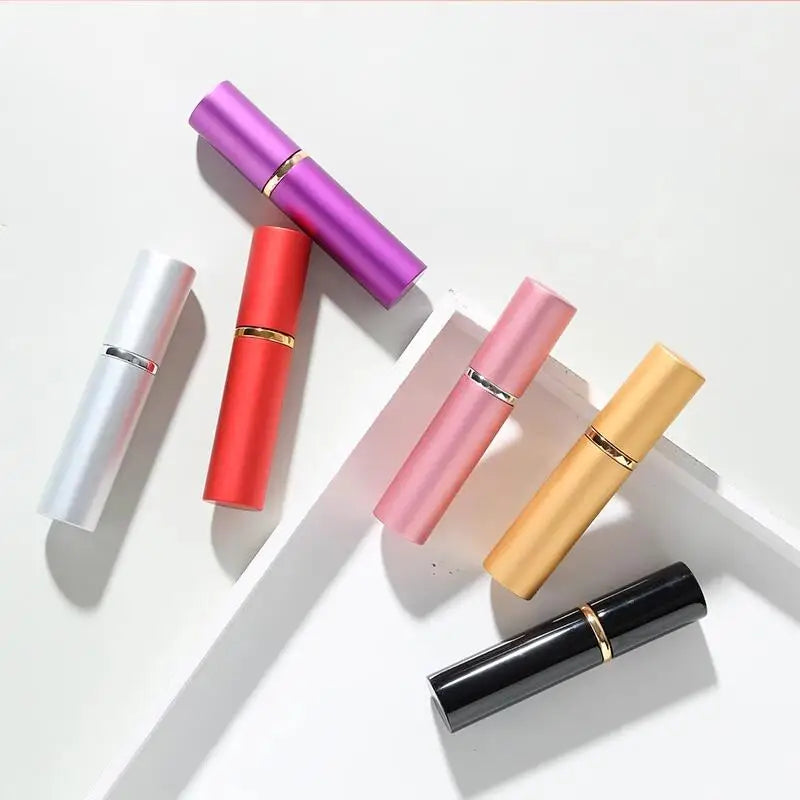 5ML/10ML Top Refillable Perfume Atomizer – Empty Glass Spray Bottles with Aluminum Sprayer