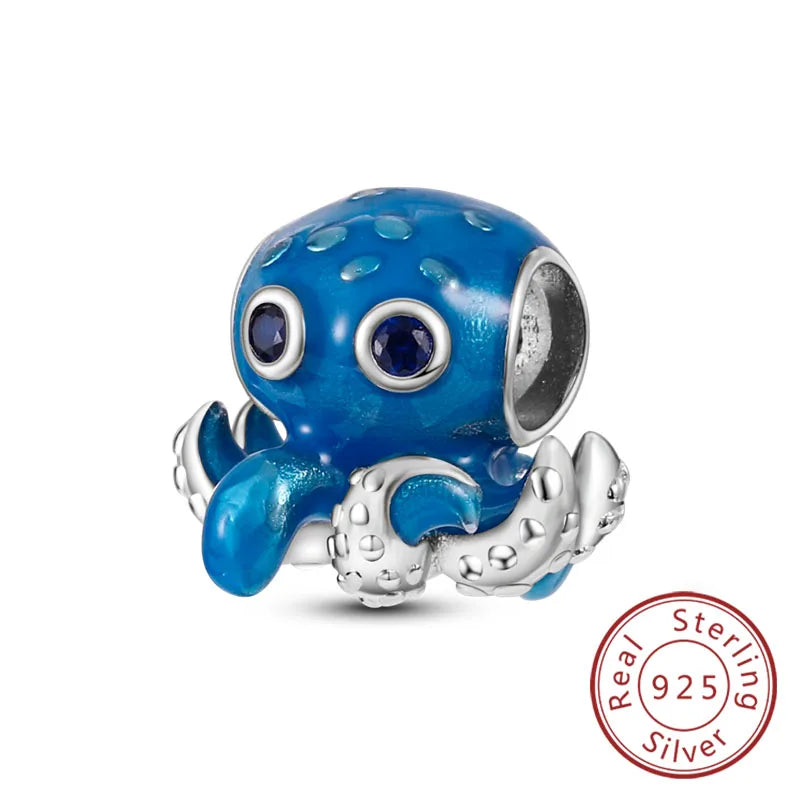 Cute Animal Puppy & Cat Charms | Fit Original 925 Sterling Silver Bracelet – DIY Women’s Fine Jewelry Beads