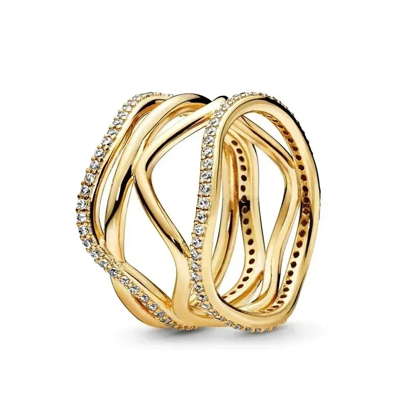 Hot Selling 925 Sterling Silver Heart-Shaped Ring | Sparkling Luxury Jewelry Gift for Women