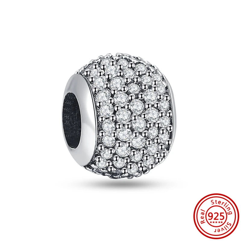 Authentic 925 Sterling Silver Snowflake, Starfish, Shell & Heart Charms | Fit Original Bracelets DIY Women Jewelry