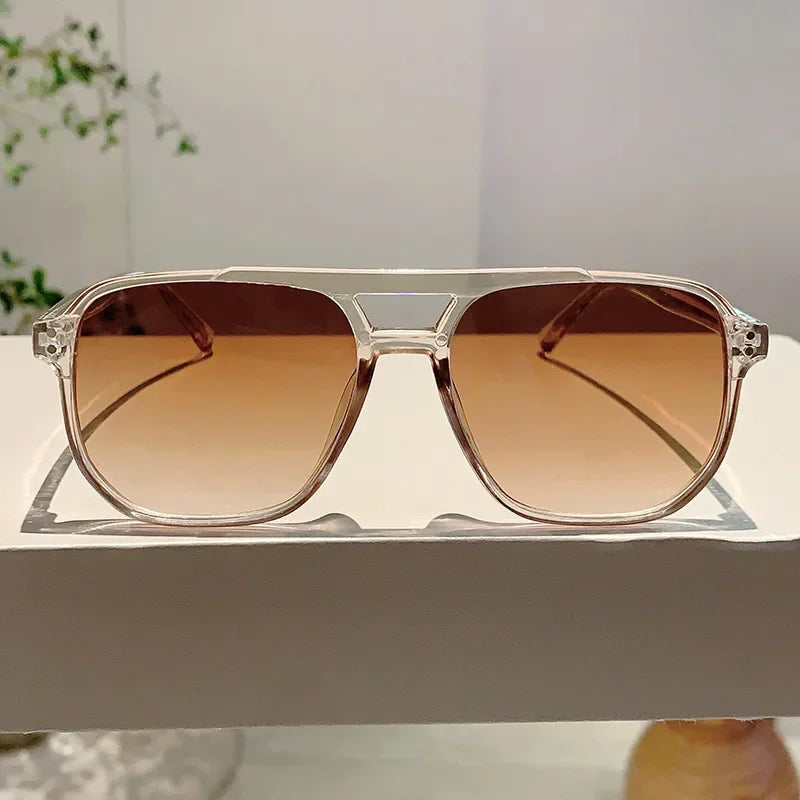 Retro Rectangle Sunglasses for Women – Brand Designer Vintage Small Frame Luxury Sun Glasses | Ladies Classic Black Square