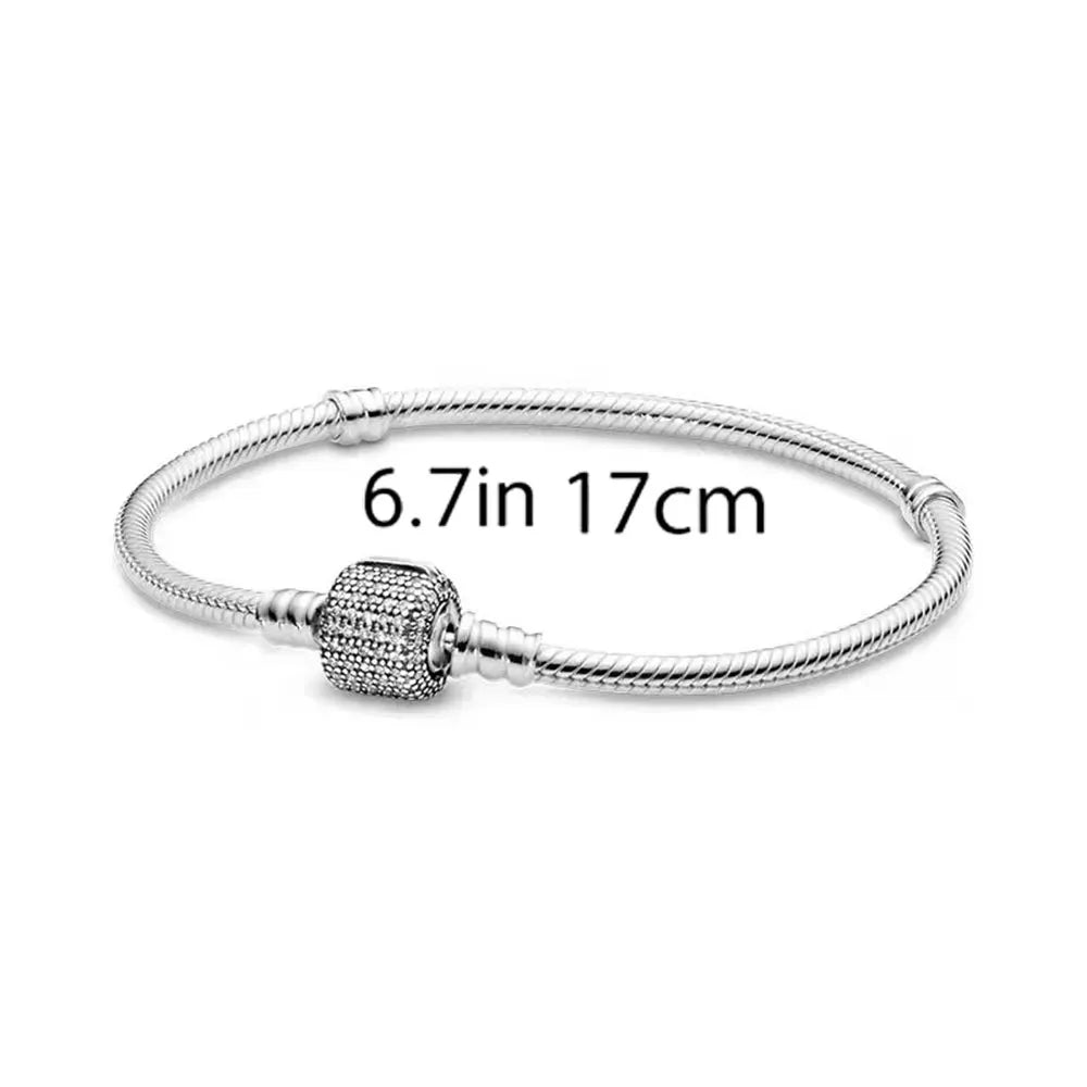 100% S925 Sterling Silver Dumbo Hot Air Balloon Charm Bead for Original Bracelet DIY Jewelry Making