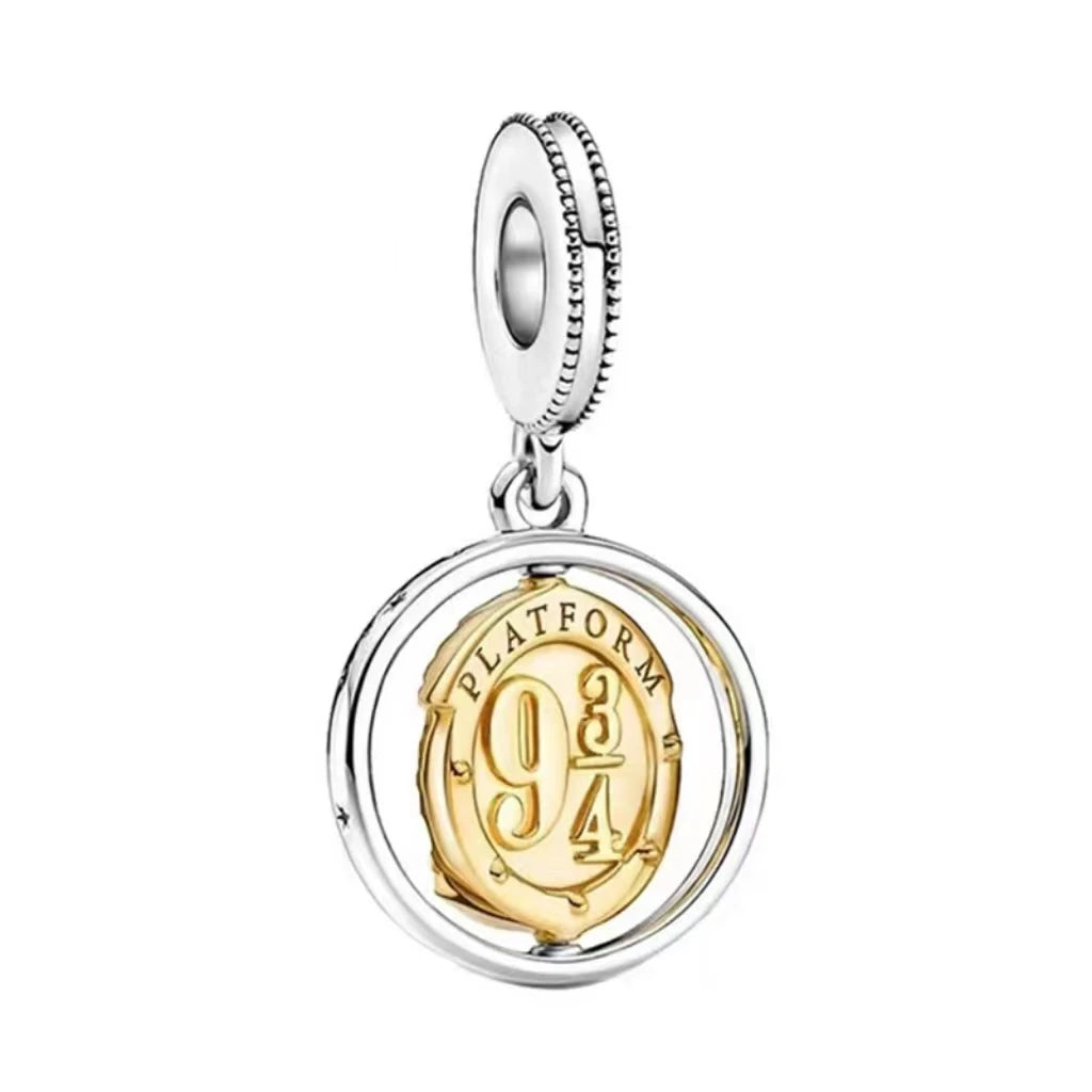 925 Sterling Silver Disney Harry Potter Charm Bead – Fits Pandora Bracelet, Exquisite Women’s Birthday Gift