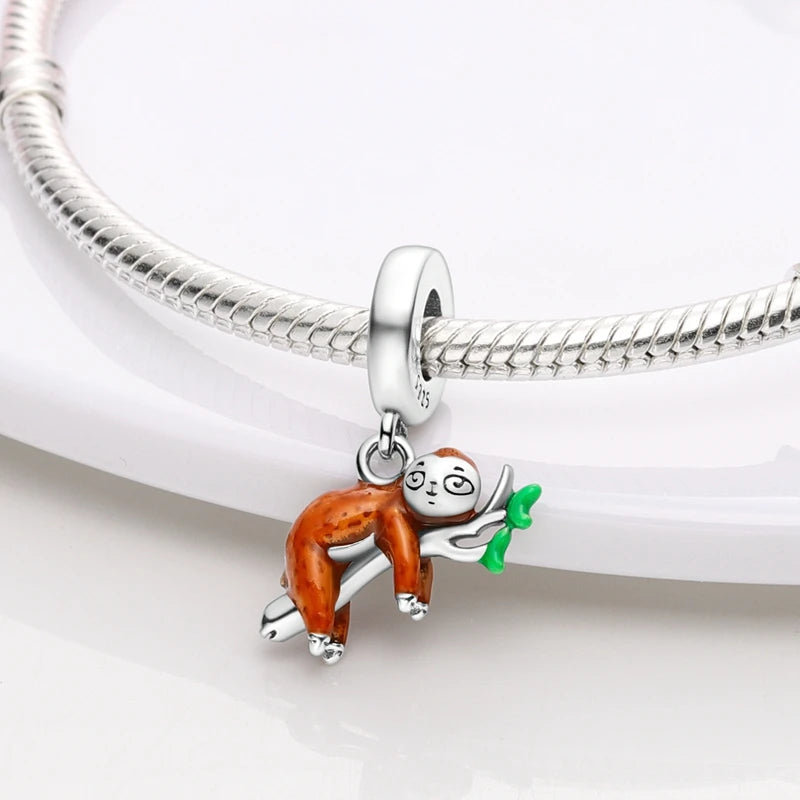 Cute Animal Puppy & Cat Charms | Fit Original 925 Sterling Silver Bracelet – DIY Women’s Fine Jewelry Beads