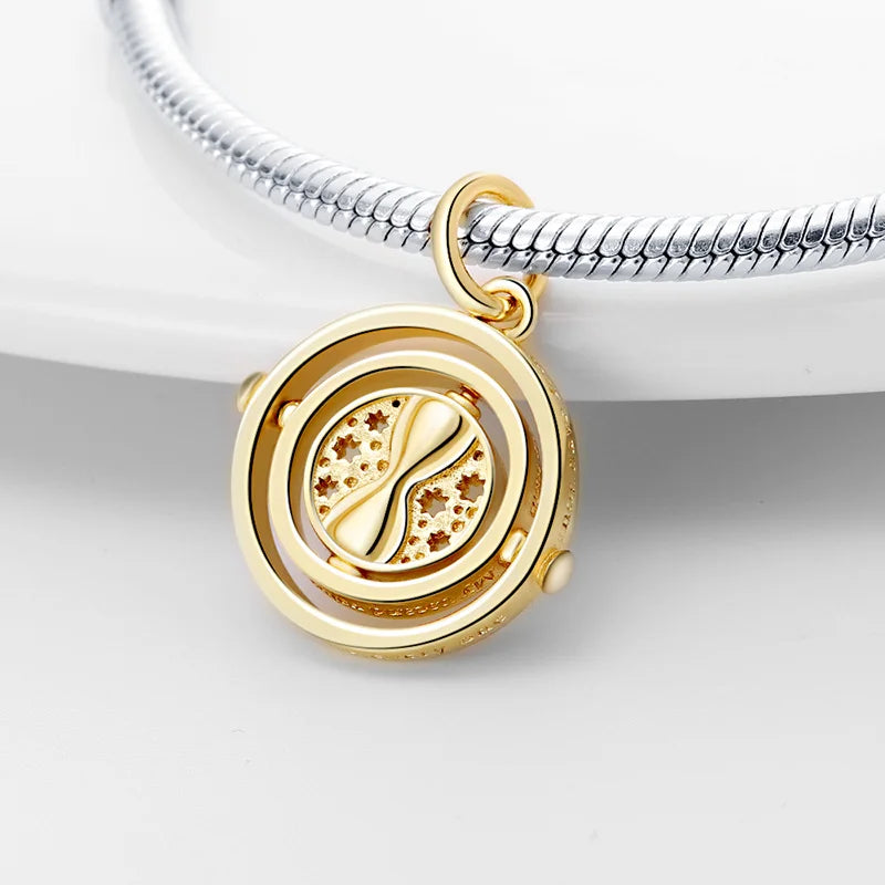 2024 Hot Sell Magician Series Pendant | 925 Sterling Silver Envelope & Owl Charm Beads for Bracelet