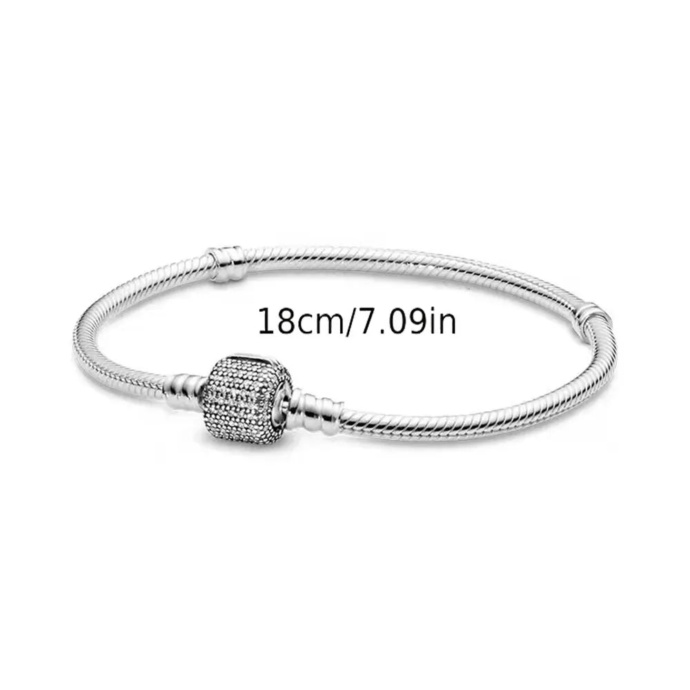 100% S925 Sterling Silver Dumbo Hot Air Balloon Charm Bead for Original Bracelet DIY Jewelry Making