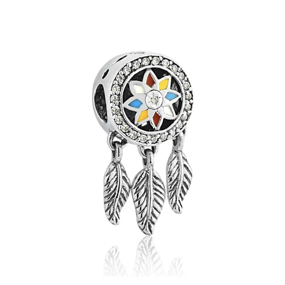 New 925 Sterling Silver Cross, Hope, Alarm Clock & Paw Charm | DIY Fine Beads for Original Bracelets & Pendant Charms for Women