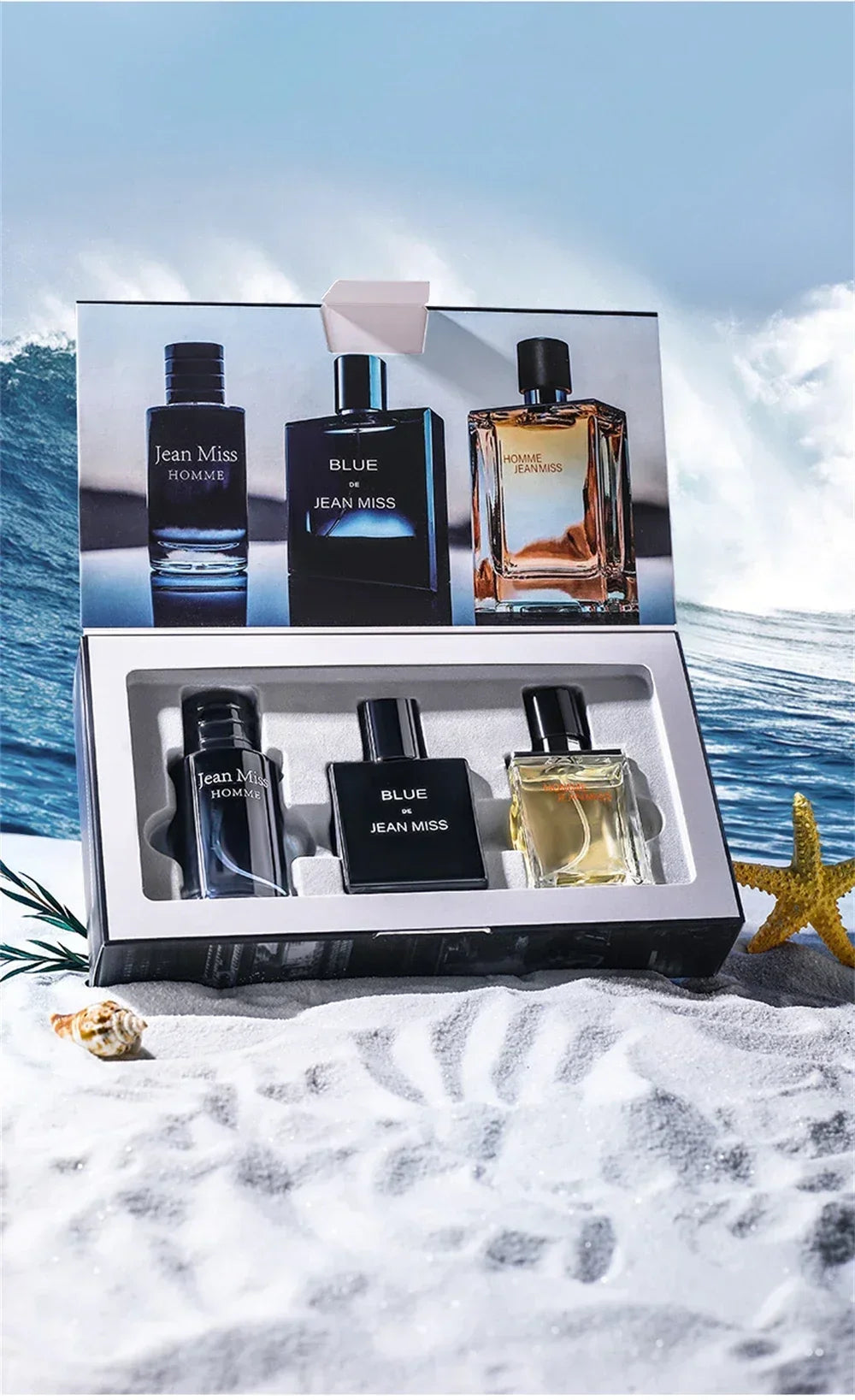 High-Quality 90ML Men’s Perfume Set – 3PCS Gift Box | Lasting Colognes for Men, Masculine & Fascinating Scents