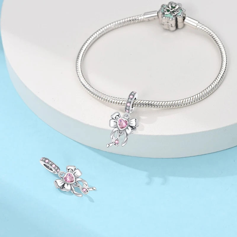 925 Sterling Silver Hollow Elephant & Sloth Charms | Fit Original Bracelet Necklace Women Luxury DIY Jewelry