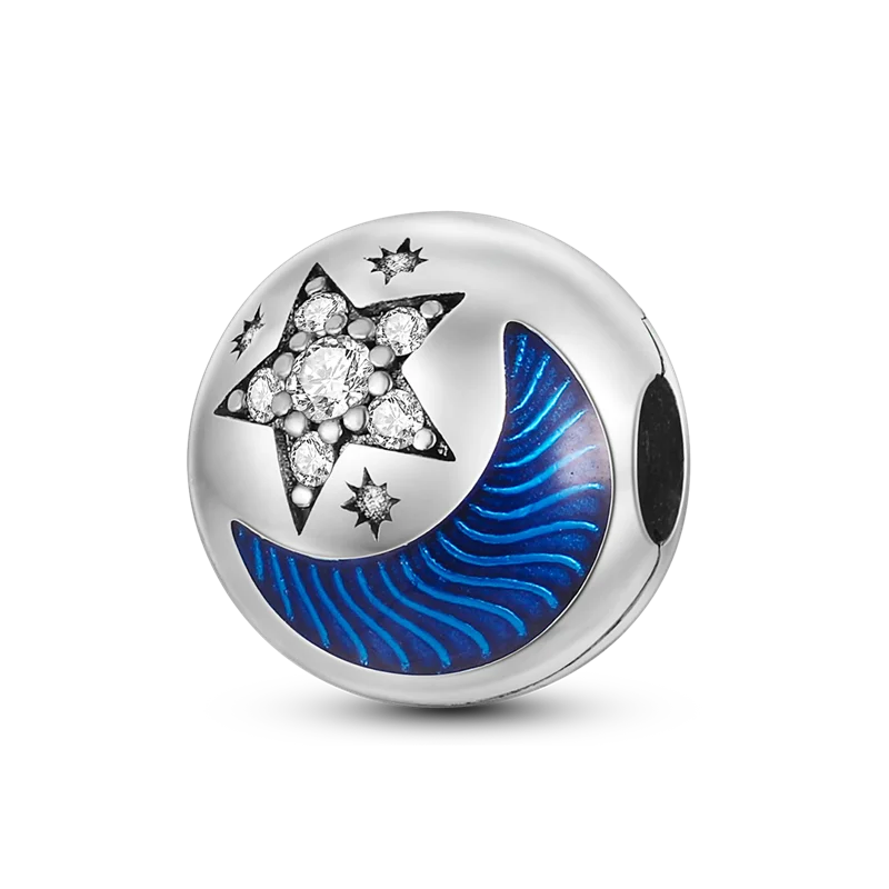 925 Sterling Silver Safety Chain Charms for Pandora Bracelets Women Jewelry