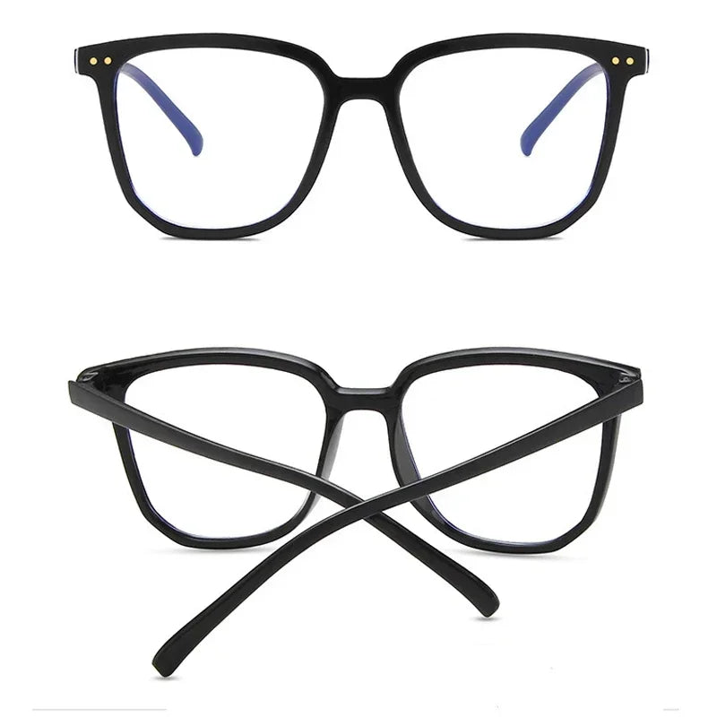 Women & Men Anti Blue Light Myopia Glasses – Vintage Optical Eyeglasses | Diopter 0 to -4.0 Computer Spectacles