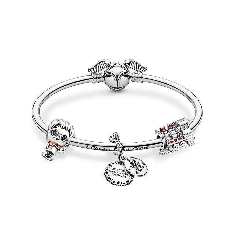 100% 925 Sterling Silver Disney Spider-Man Charm Bead | Fit Original Pandora Bracelet
