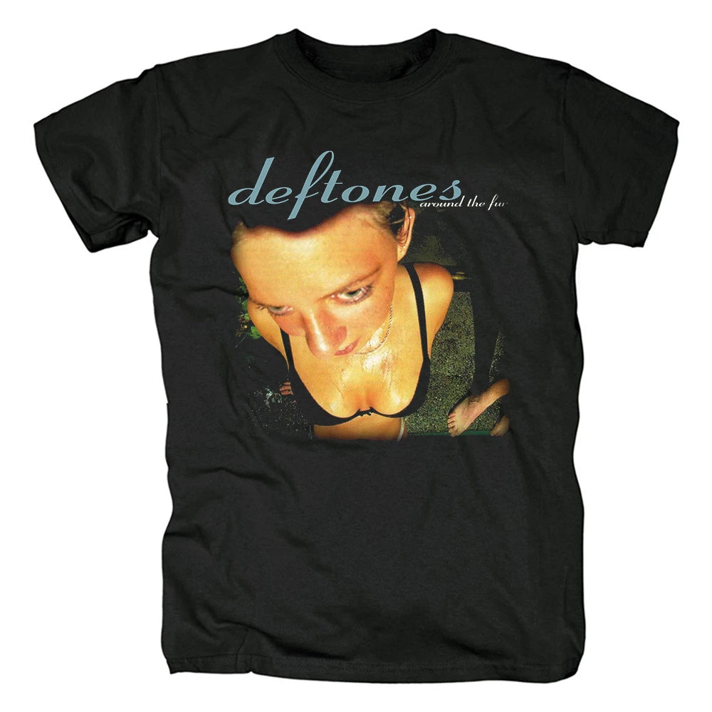 2025 Deftones Singer Band T-Shirt for Men & Women – Hip Hop Rock Short Sleeve Summer Tee 🎸🔥