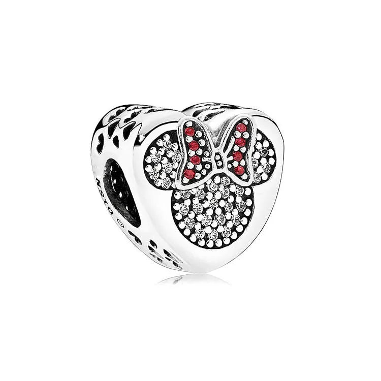 925 Sterling Silver Heart, Crab & Octopus Charms | Fit Original European Bracelet DIY Jewelry Accessories