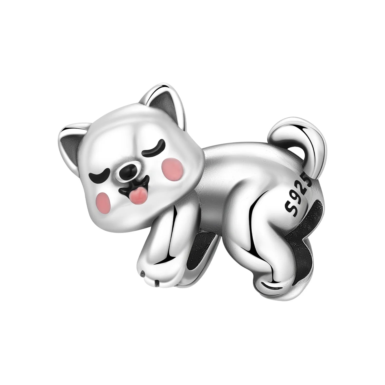 PANPOKI 925 Sterling Silver Blue Hat Penguin Beads | Animal Charms for Original Bracelet DIY Jewelry & Trendy Party Gifts