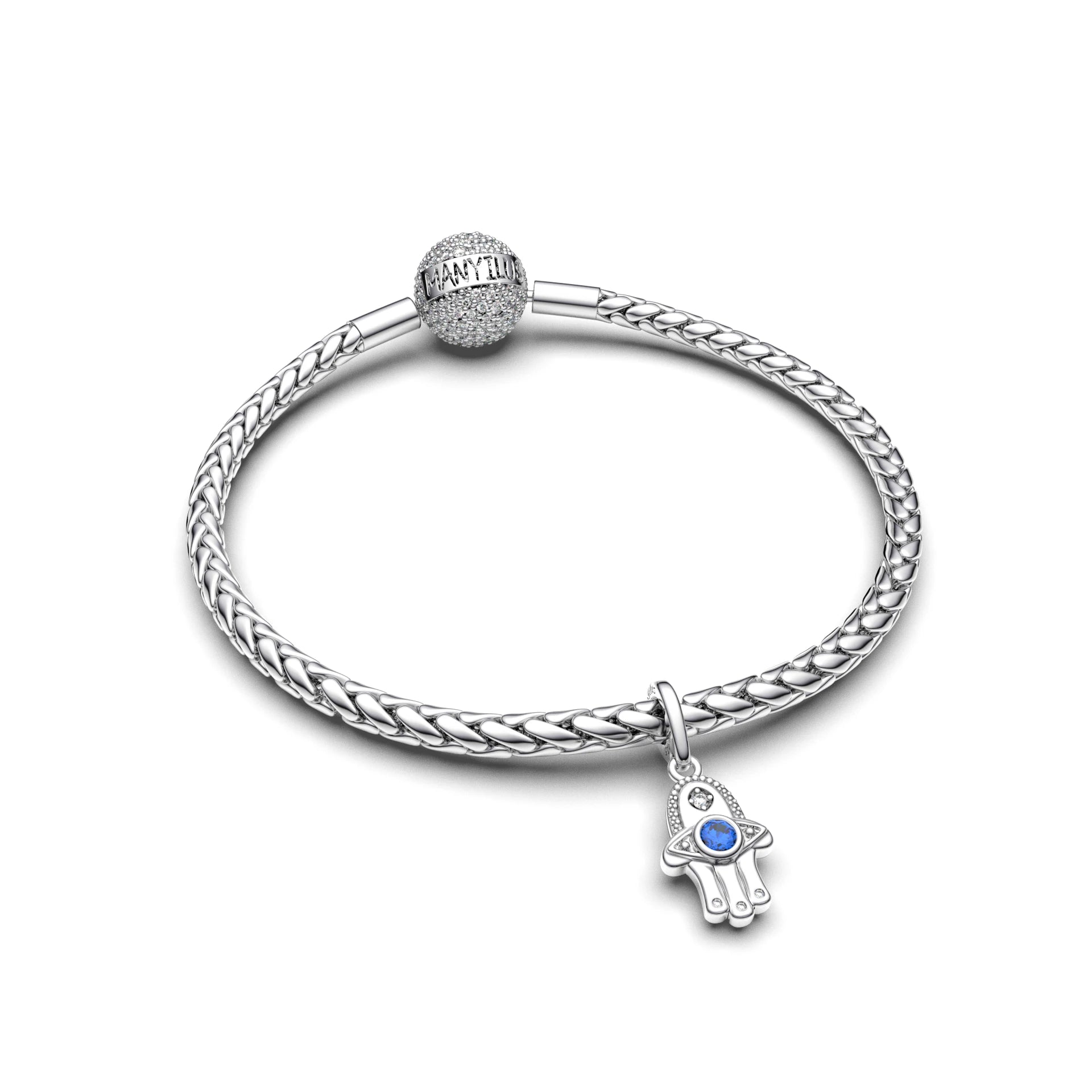 925 Sterling Silver Pendant Beads | Bracelet & Phone Charm Accessories for Women DIY Jewelry