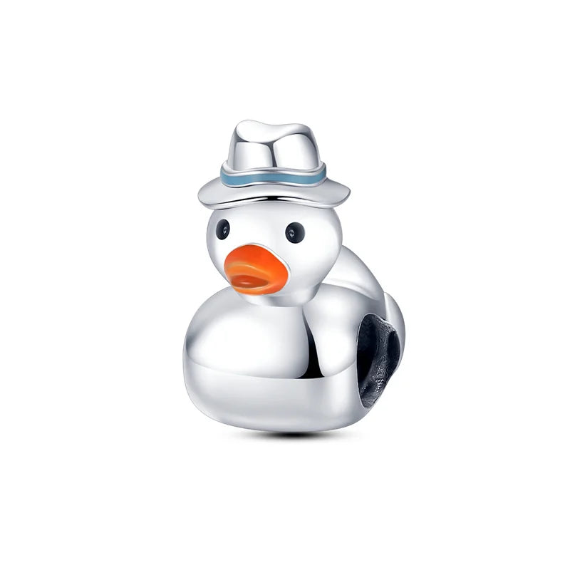 925 Sterling Silver Angel Wings & Swan of Love Heart Charms – Fit Pandora Bracelet DIY Women’s Jewelry Gift