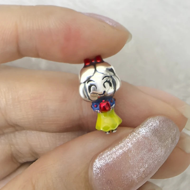 Hot Sale 925 Sterling Silver Princess Charm – DIY Women’s Bracelet Gift