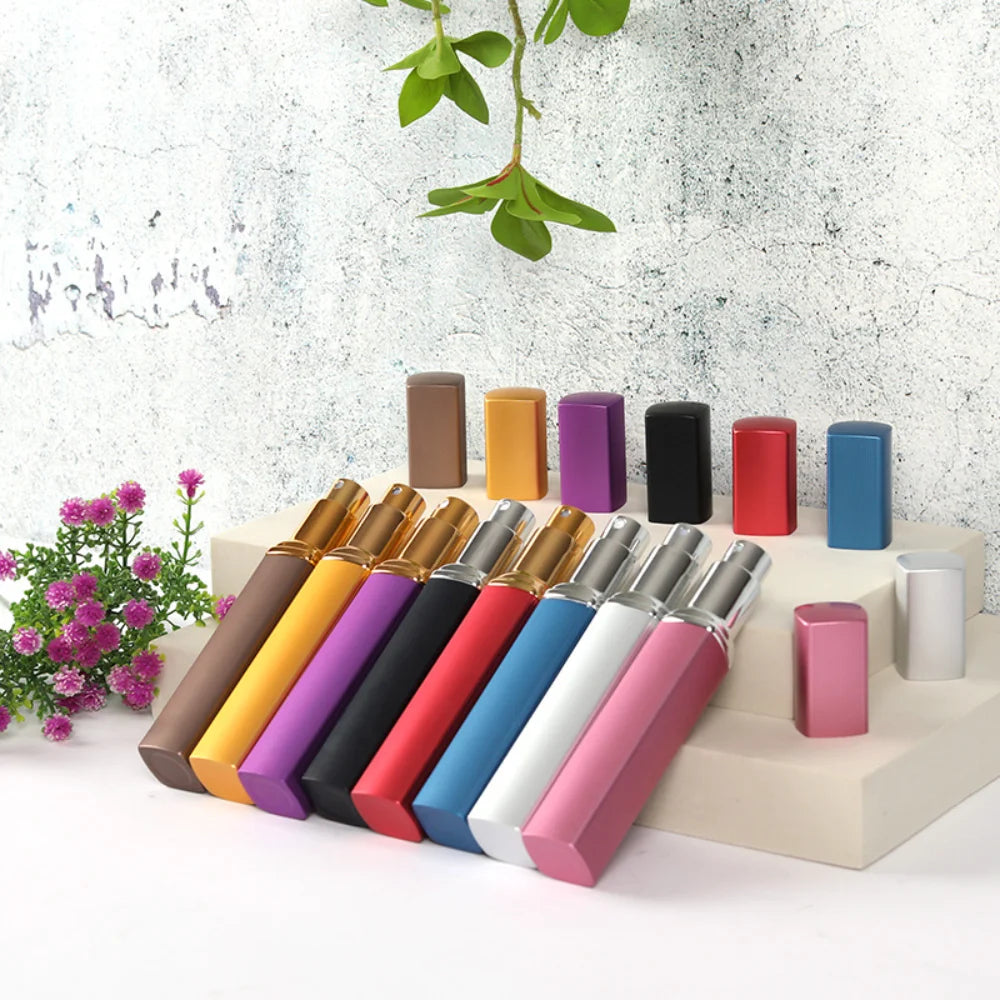 12ML High-Grade Perfume Bottle – Ultra-Fine Spray Dispenser | Portable Travel Glass Inner Empty Bottle