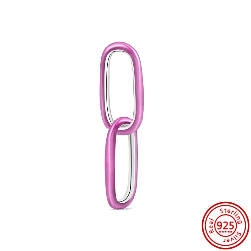 New 925 Sterling Silver ME Series Charms | Links Accessories for Original Bracelets & Necklaces DIY Jewelry Gift for Women