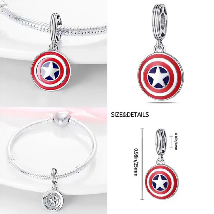 2025 S925 Sterling Silver Spider Man Crown Snake Bone Bracelet | Fashion DIY Jewelry Gift for Women