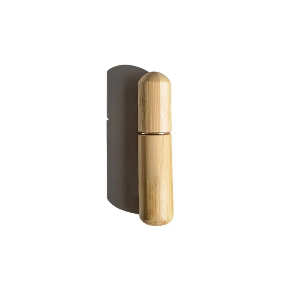 5/10ML Wood Perfume Atomizer – Portable Bamboo Mini Spray Bottle | Refillable Cosmetic Travel Container