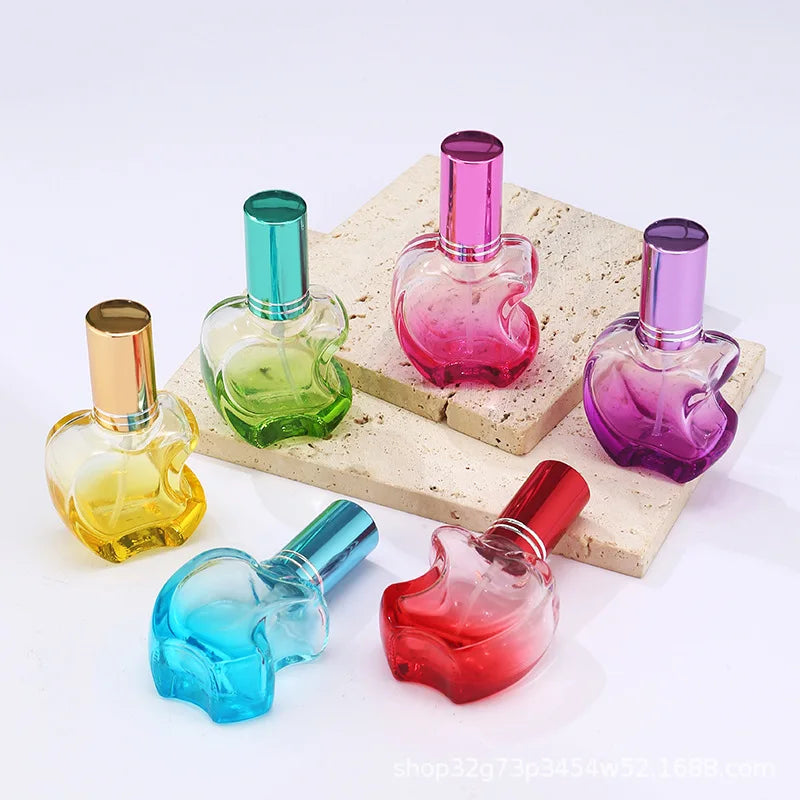 10ML Mini Colorful Glass Perfume Bottle – Portable Refillable Atomizer | Cosmetic Dispenser Vials for Women