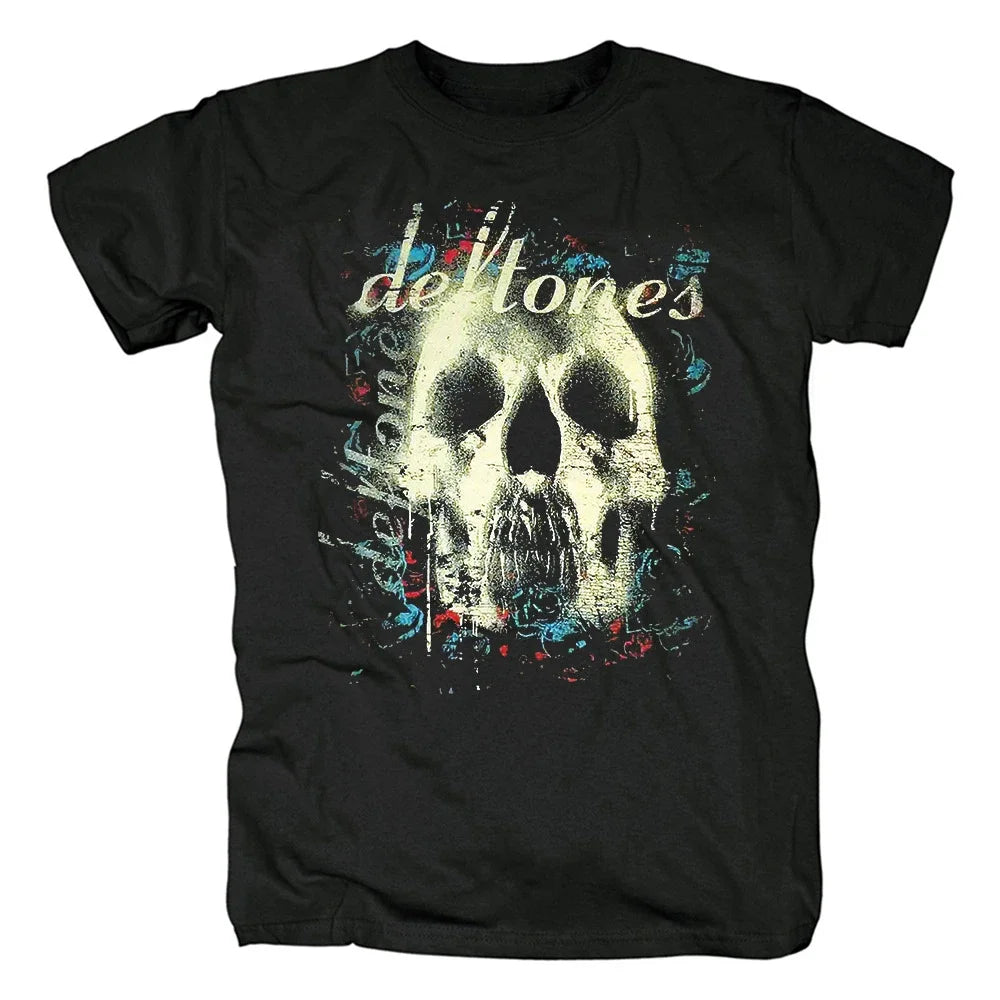 2025 Deftones Singer Band T-Shirt for Men & Women – Hip Hop Rock Short Sleeve Summer Tee 🎸🔥