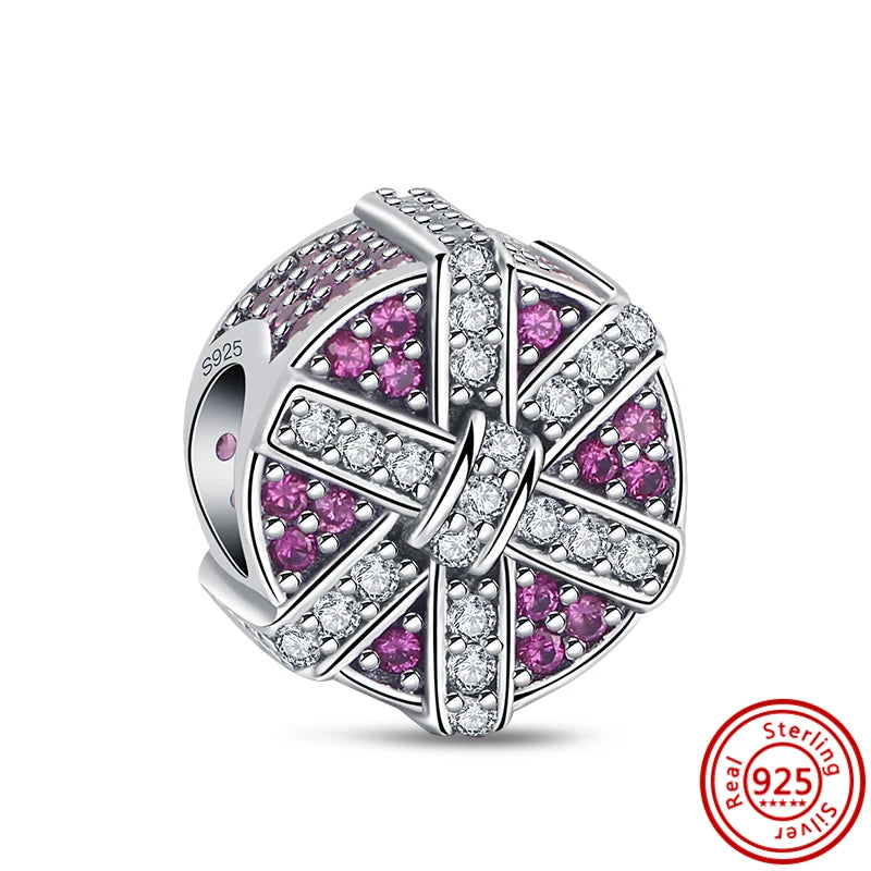 Authentic 925 Sterling Silver Snowflake, Starfish, Shell & Heart Charms | Fit Original Bracelets DIY Women Jewelry