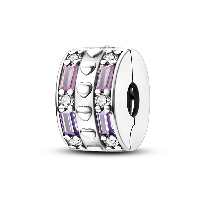 925 Sterling Silver Colorful Luminous Charms | Shell Turtle Star Beads