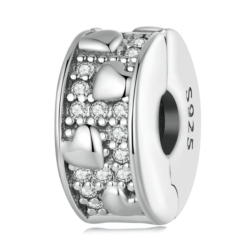 WOSTU 925 Sterling Silver Mixed Charms | Pet, Camera, Bee, Coffee & Ladybug Beads – Fit Original Pandora DIY Bracelet Jewelry