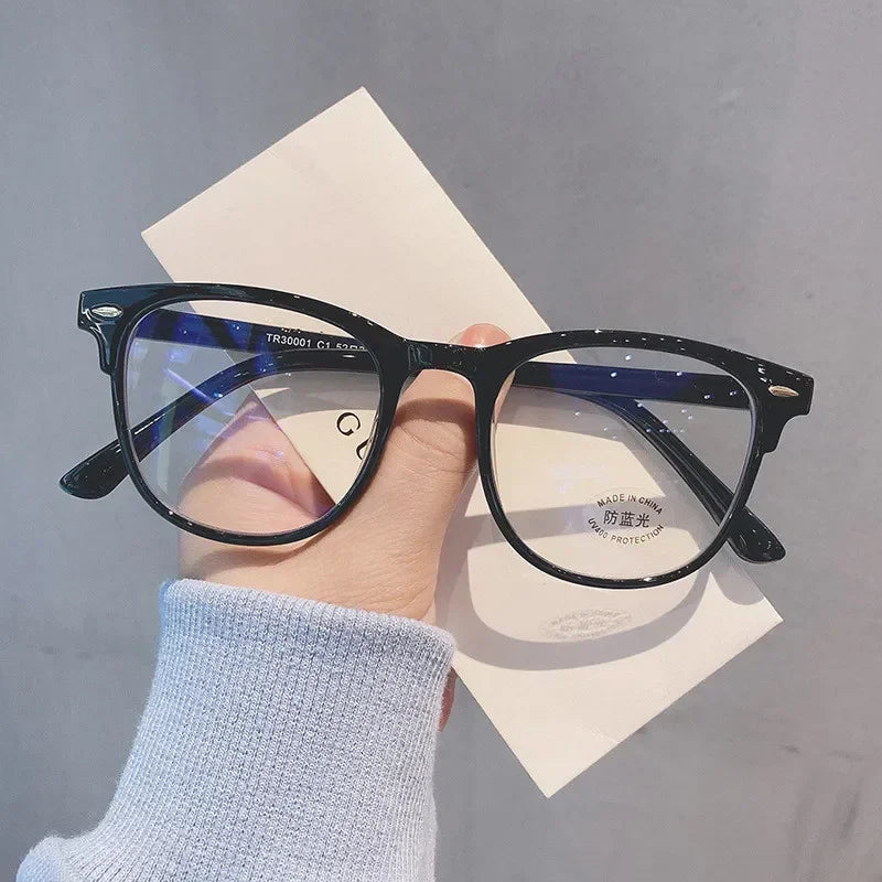 Classic Transparent Computer Glasses Frame – Unisex Anti Blue Light Blocking Glasses | Optical Lenses for Men & Women