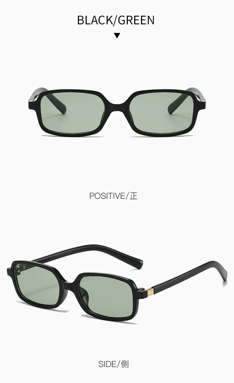 Sexy Small Rectangle Women’s Sunglasses 2025 – Leopard Brown Retro Hot Sun Glasses | Colorful Fashion Eyewear