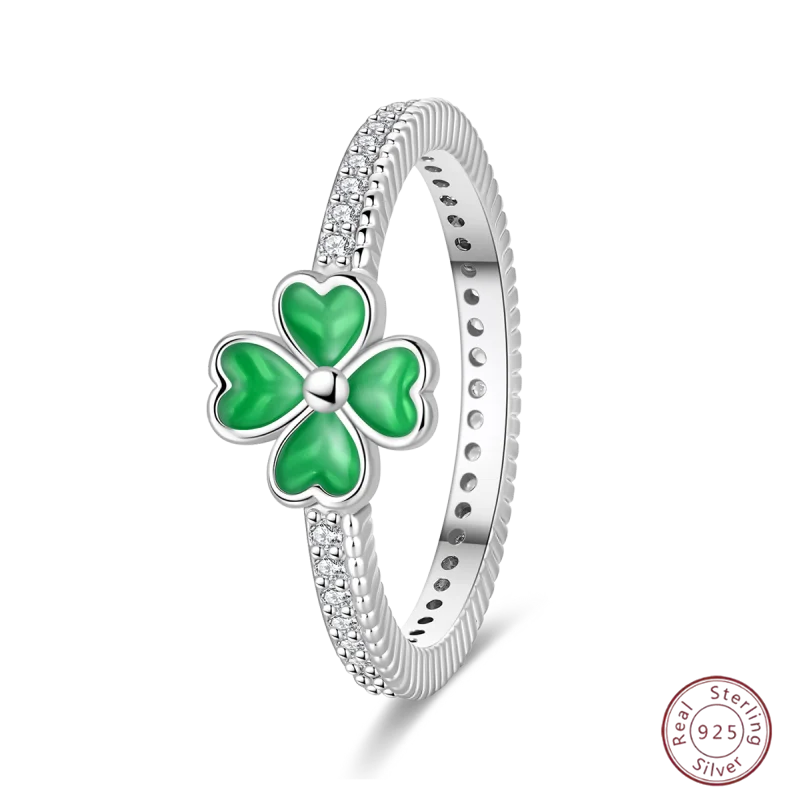 925 Sterling Silver Rings Collection | Bow, Heart, Sun, Moon & Star Zircon Rings for Women Jewelry Gift