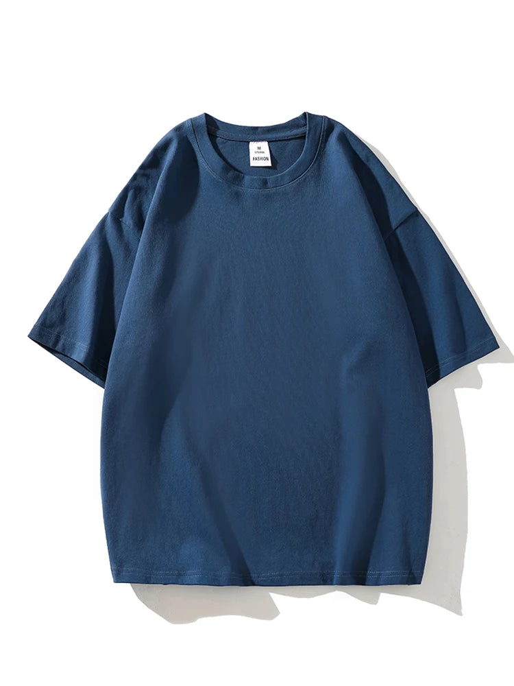LEGIBLE 2025 Summer Women Short Sleeve T-Shirt – Loose Solid O-Neck Casual Tee 🌞👚