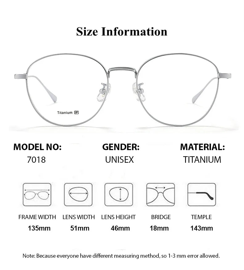 Teens Round Eyewear – Retro Fashion Optical Prescription Glasses for Students Boys & Girls
