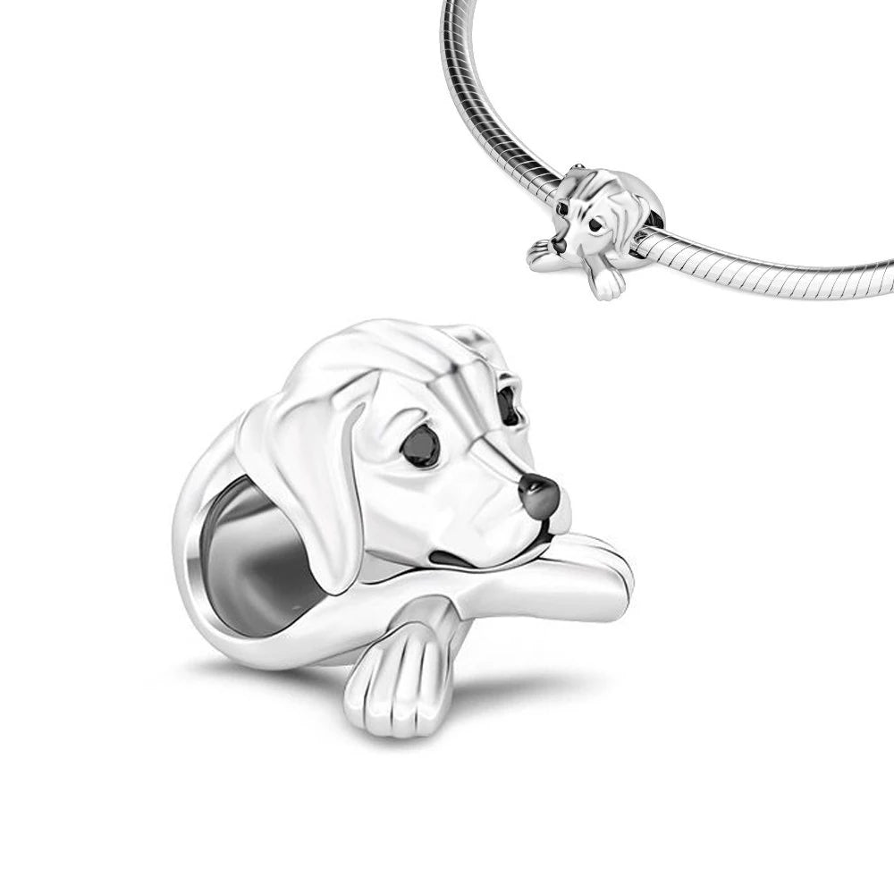 925 Sterling Silver Big Sister Little Sister Pendant Charm Bead | Fit Original Pandora Bracelet DIY Women Jewelry