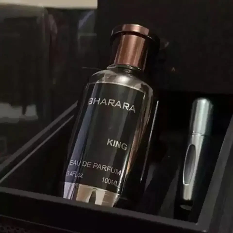 100ML Bharara King Eau De Parfum for Men – Long-Lasting Luxury Fragrance | 3.4oz EDP Spray Sealed High-End Gift Box