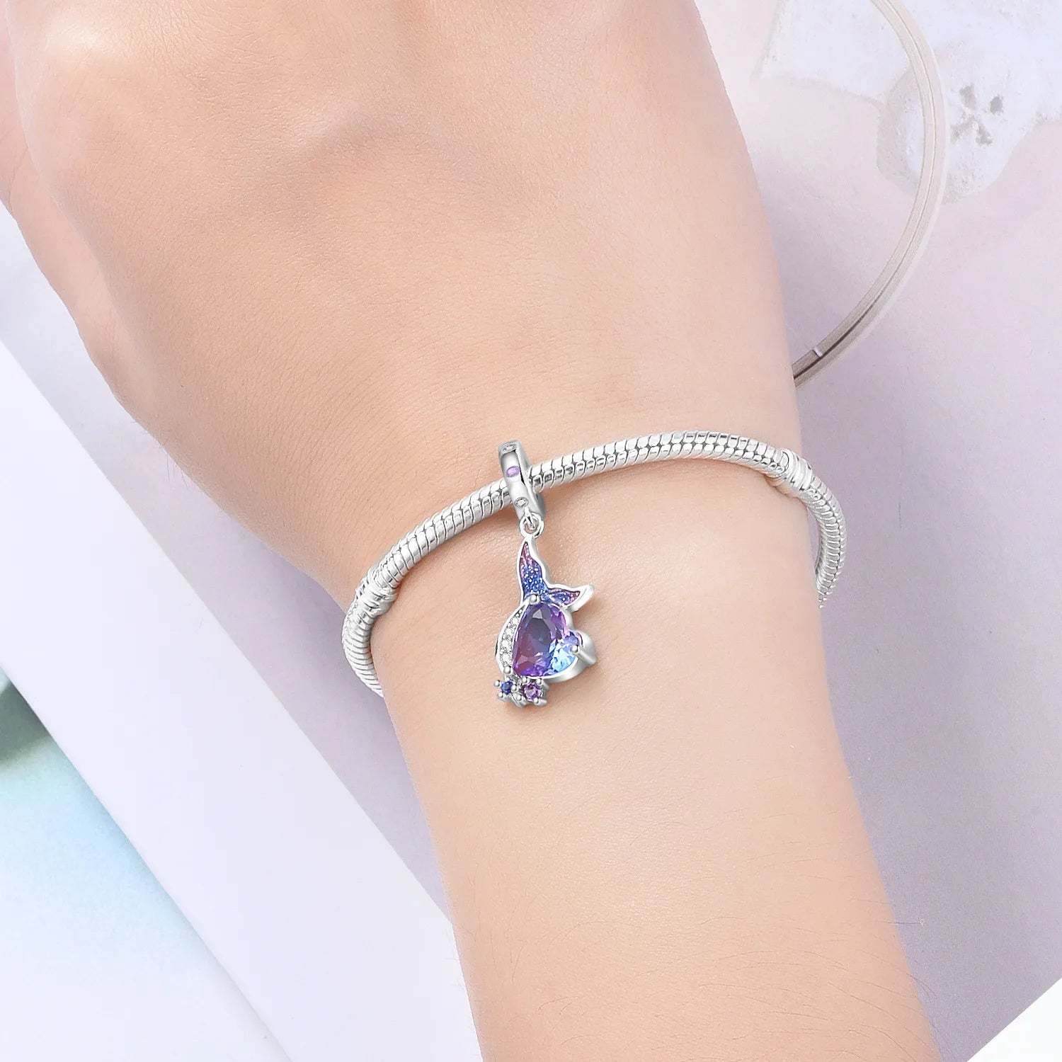 PANPOKI 925 Sterling Silver Little Devil Charm Beads | Fit Original Bracelet Pendant DIY Trendy Women Jewelry Gift